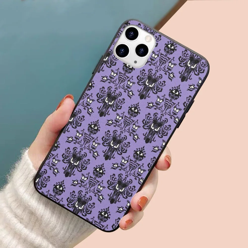 

Haunted Mansion Wallpaper soft TPU border phone case for iphone 11PRO 11PROMAX 11 X XS XR XSMAX 6 plus 7 7plus 8 8plus cover
