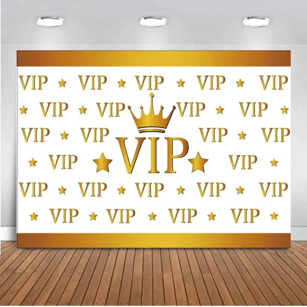 

Membership Day Crown Vip Red Carpet Backdrops Celebration Decor Prime Member Fans Signature Backgrounds For Party Photo Studio
