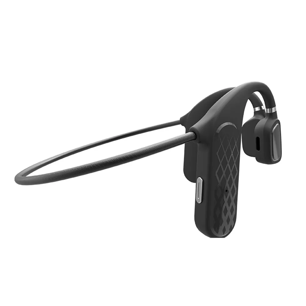 

New Bluetooth Bone Conduction Neckband Headphones Stereo Wireless Earphones Headset Sports Business Wholesale Drop Shipping