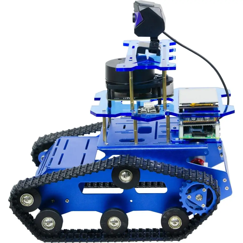 Робот-автомобиль Ros с лазерным радаром для Raspberry Pi