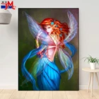 Diy алмазная живопись полная дрель аниме фотоэльф сказочная мозаика Алмазная вышивка Стразы домашний декор Прямая поставка