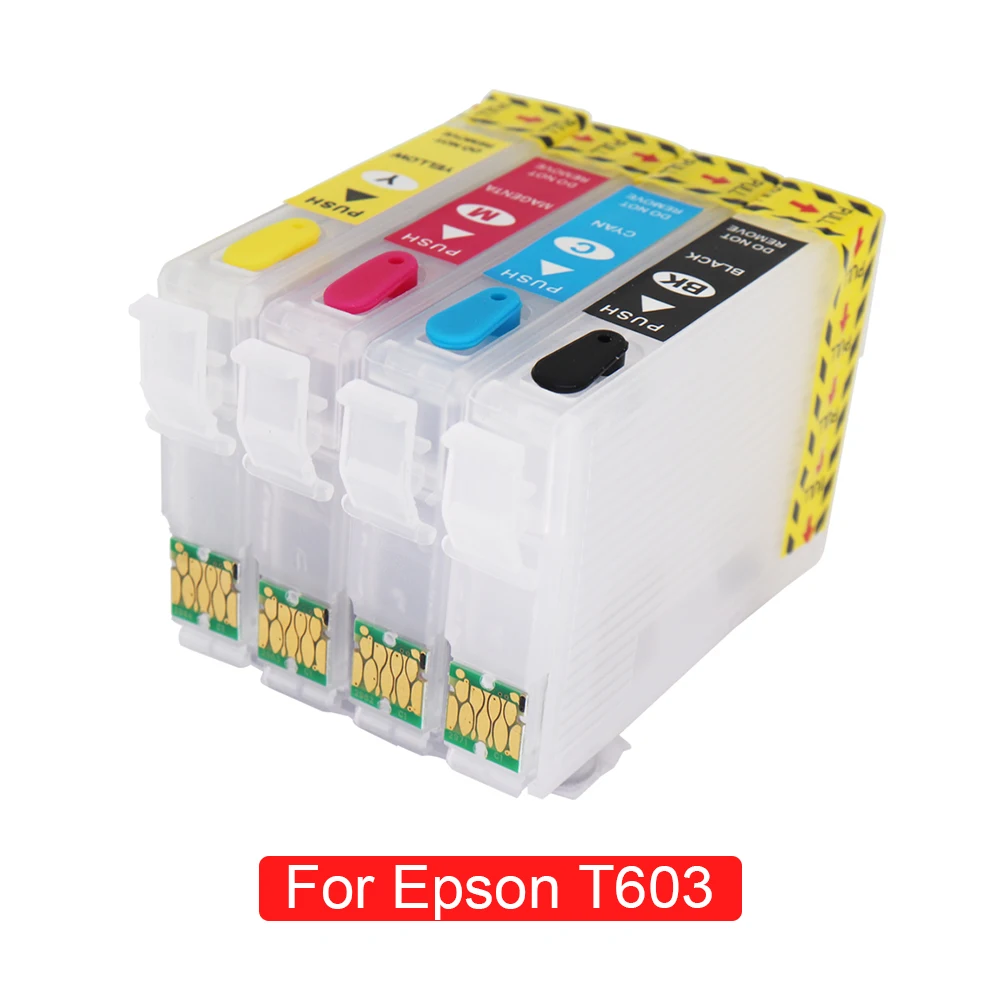 Многоразовый картридж для Epson T603 603XL чернильный XP 2100 |Чернильные картриджи| |