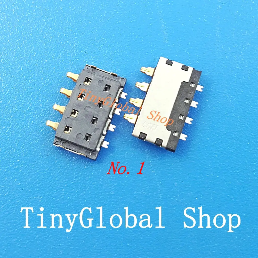 

5pcs/lot 4Pin New Inner Battery Clip Contact Connector replacement for mobile phones