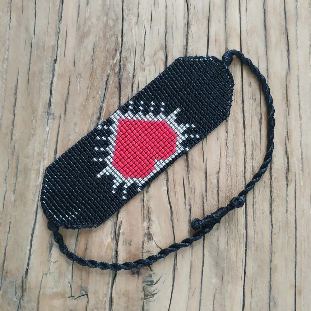 SHINUSBOHO Pulseras Mujer женский Delica MIYUKI браслет мужской Любовник Сердце ювелирные изделия пара подарки MIYUKI State Мужские t браслеты - Окраска металла: MI-B190227C