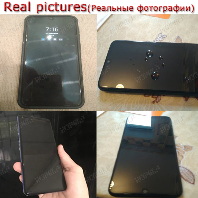 Защитное стекло HOPELF для смартфона Samsung Galaxy A10/A20/A30/A40/A50/A50S/A70 M10/M20/M30 покрытие 6D