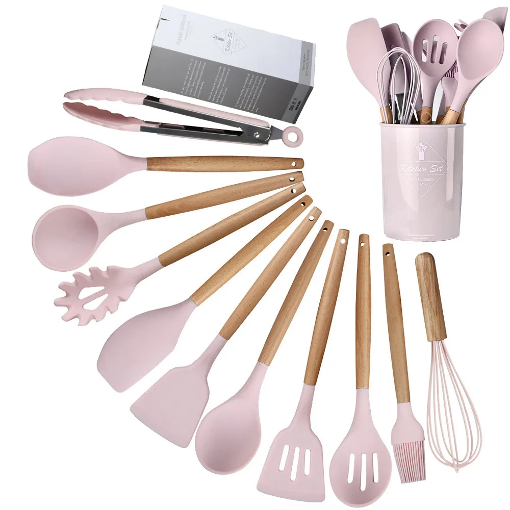 Инструменты для выпечки 12 шт. силиконовая кухонная посуда набор кухонной утвари