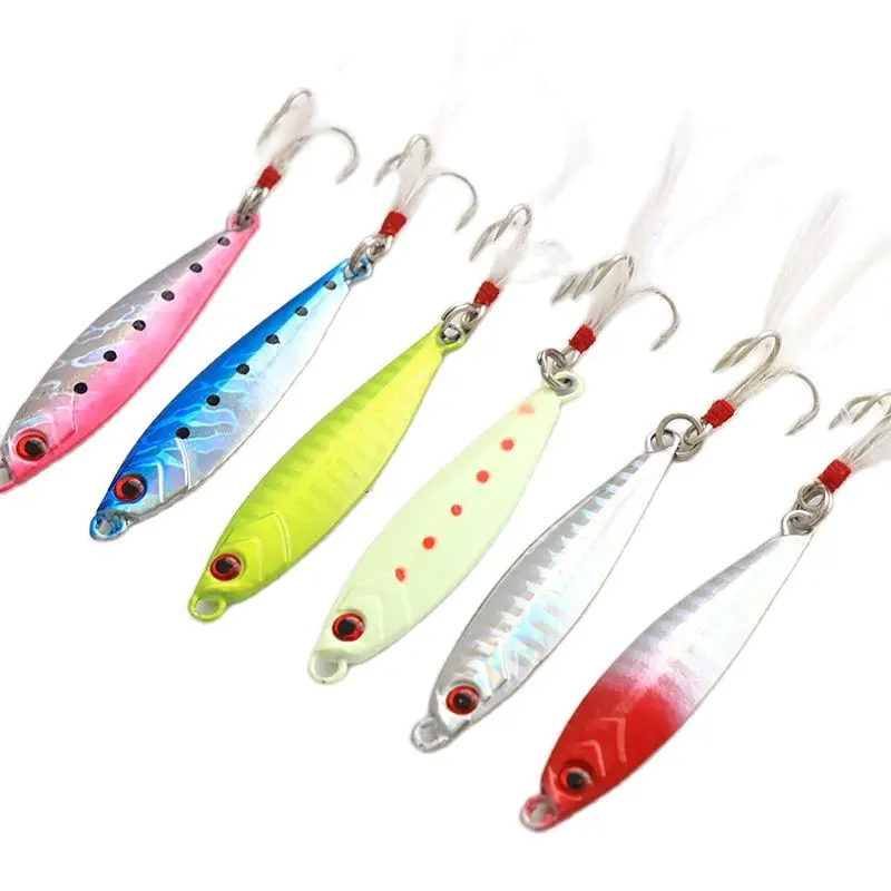 

5Pcs New DRAGER Metal Cast Jig Spoon 10/15/20/24/30g Shore Casting Jigging Fish Sea Bass Fishing Lure Artificial Bait Tackle