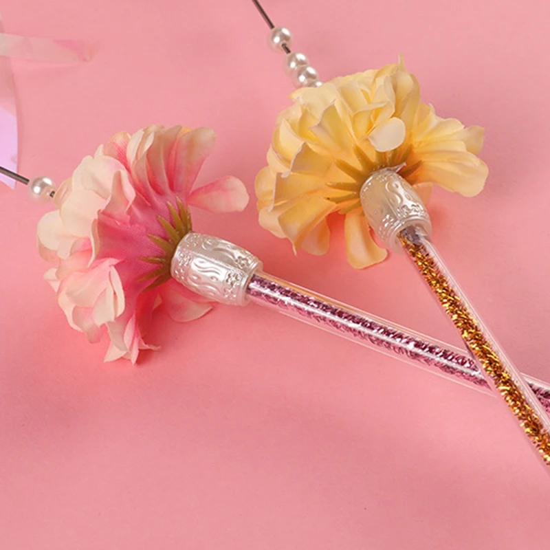 

Practical 2PCS Funny Cat Stick Cat Toy Custom Color Handmade Tassel Feather Funny Cat Toy Young Cat Plastic Interactive