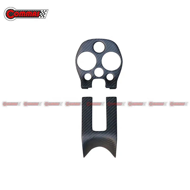 

6Pcs Car Accessories Interior Decoration Dashboard Cover Panel For Mclaren 540C-570S Dry Carbon Fiber