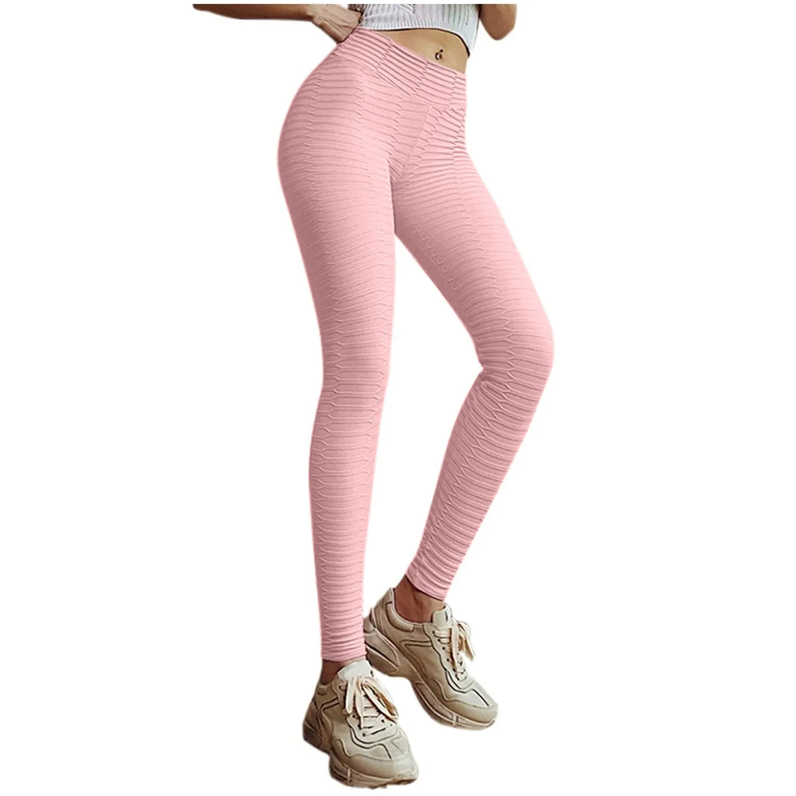 

Женские Бесшовные Леггинсы с высокой талией, однотонные облегающие штаны для тренировок, брюки для женщин, 2021