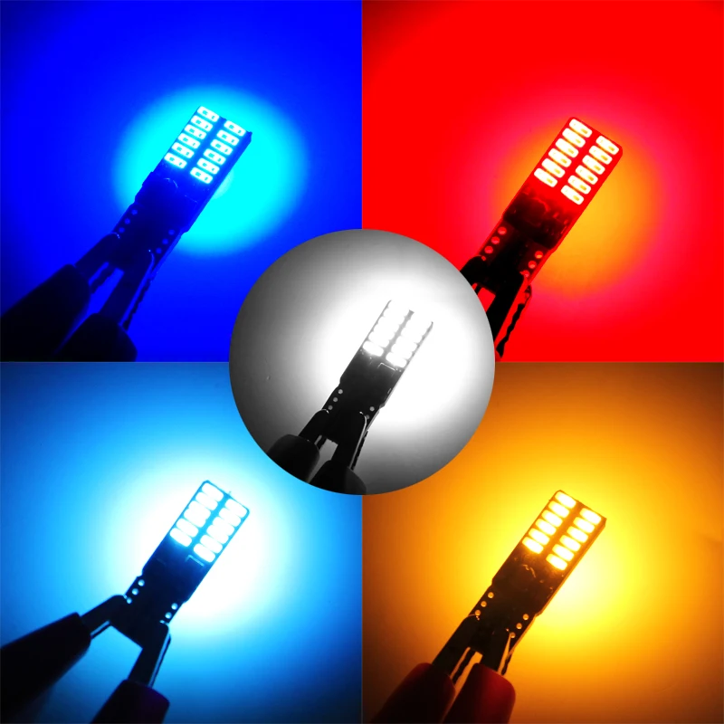 Сверхъяркая Светодиодная лампа C5W C10W 4014 SMD Canbus без ошибок автомобильная