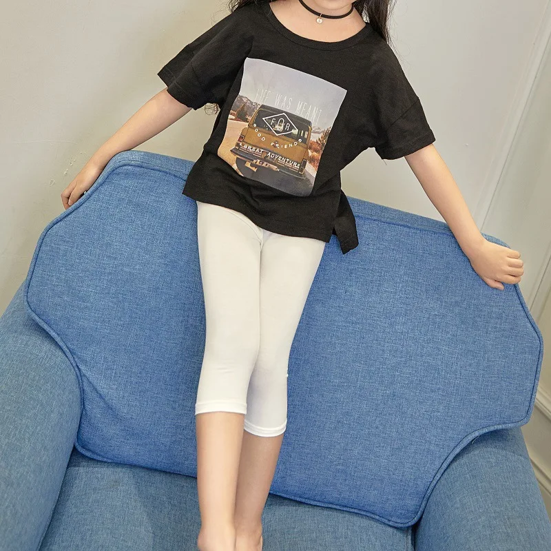 Детские леггинсы для девочек Сезон лето осень Леггинсы малышей Брюки Юбка