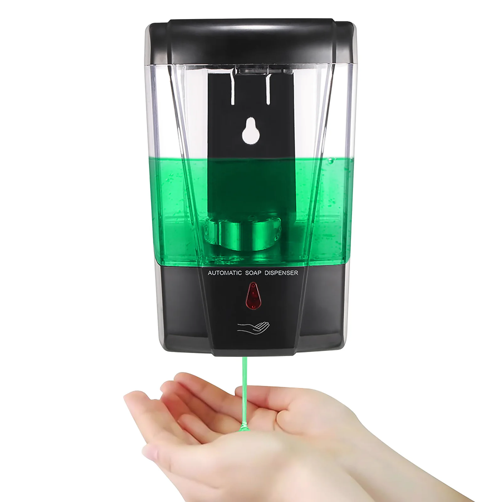 

Soap Dispenser 700ml Wall-Mount Automatic IR Sensor Touchless Sensor Hand Sanitizer Detergent Dispenser Kitchen Soap Lotion Pump