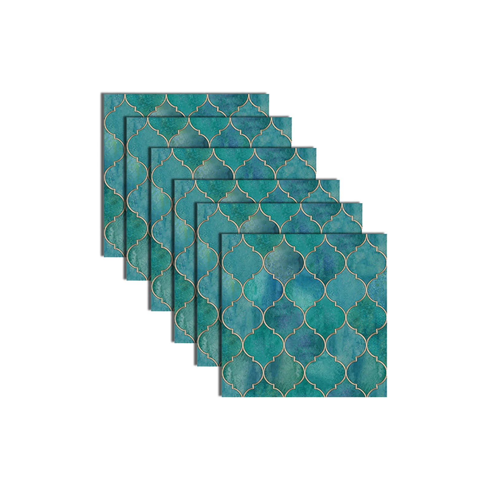 1set 6pc Self-adhesive 3d Brick Sticker Diy Waterproof Foam Wallpaper Kids Room Kitchen Roof Ceiling Background Wall Decals | Дом и сад