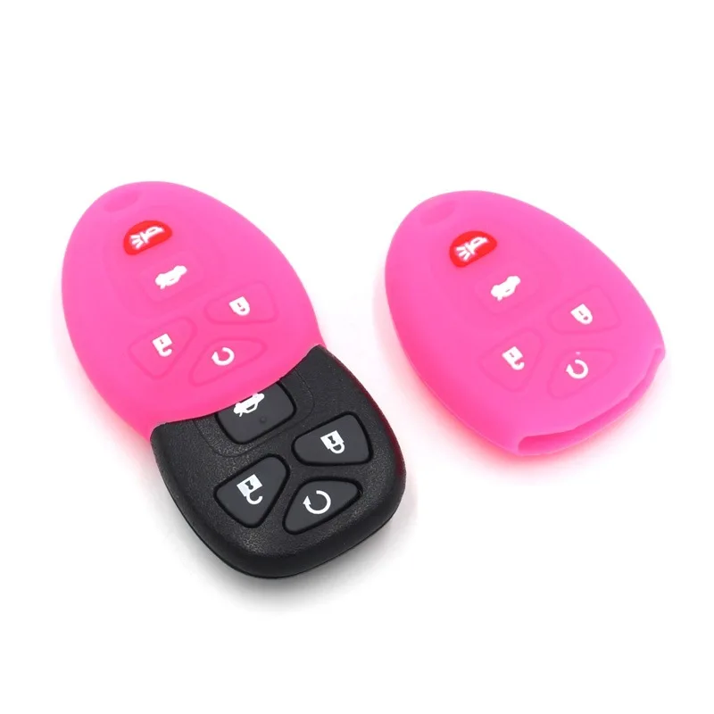 Мягкий силиконовый чехол для смарт-ключа с дистанционным управлением и 5
