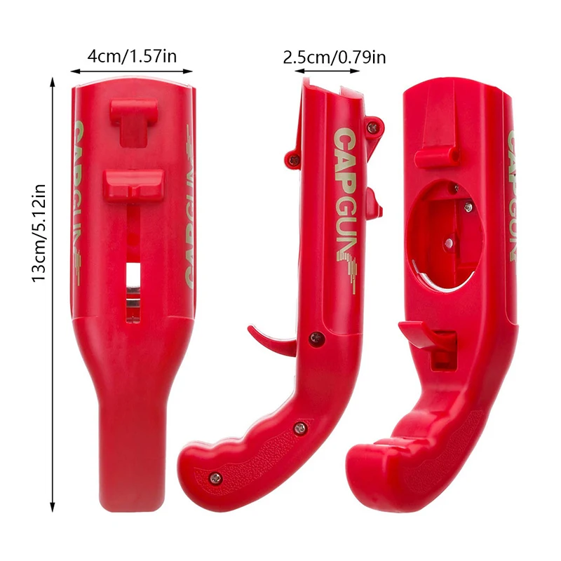 1PCS Red Cap Gun Can Opener Beer Bottle Capgun Open Shoot Shooter Bar tools Kitchen Gadgets and Accessories | Дом и сад