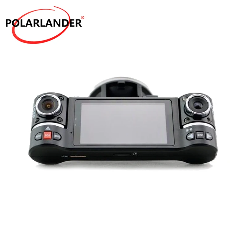 Высокое качество F600 2 7 &quotДвойная камера s DVR Автомобильная Камера Двойная SOS