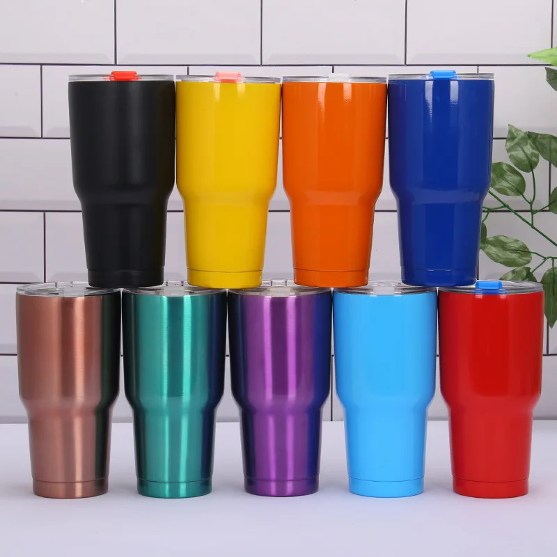 30 унций кружка для путешествий изолированный стакан из нержавеющей стали
