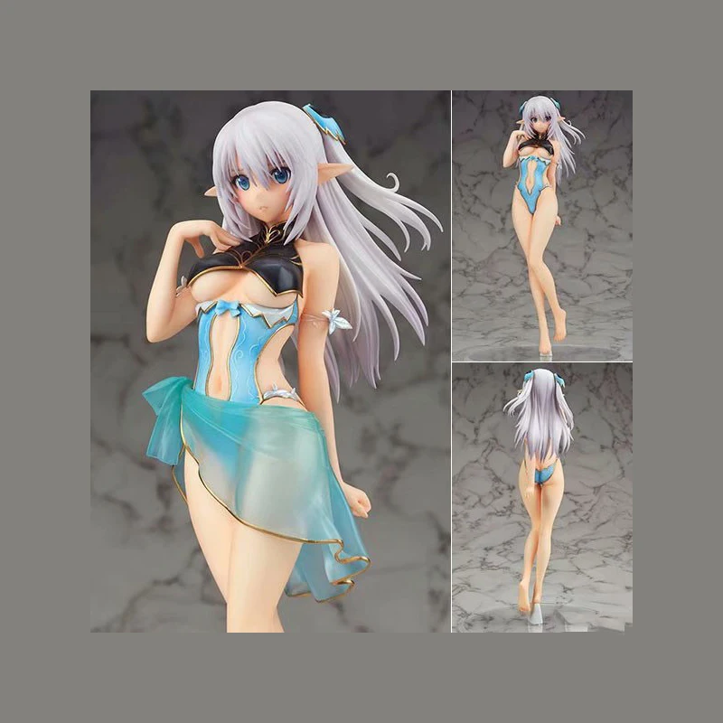 

Anime Figure Toys Shining Blade Heroines Allina Swimsuit Ver Princess Elf PVC Action Figure Toys Collection Model Game Doll NICI