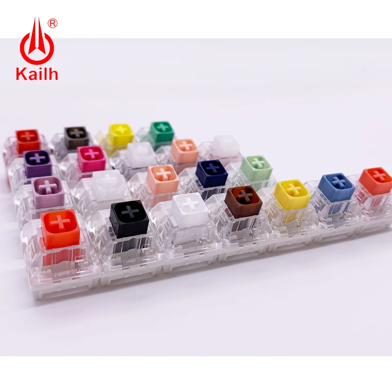 Kailh 21 шт. набор механических переключателей клавиатуры для китайского стиля/Hako/Royal/box тяжелые 3 контакта для тестирования