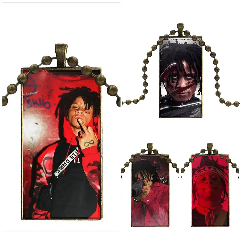 Для женщин дети стекло кабошон чокер кулон прямоугольное ожерелье бронзового