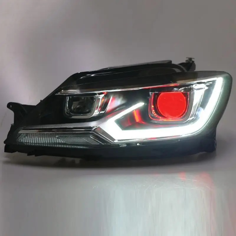 Стайлинг дневные ходовые Боковые указатели поворота Luces Led Para авто фары