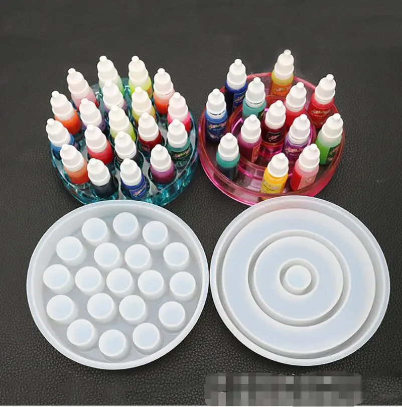 Коробка для хранения помады цветная коробка с кристаллами и эпоксидной смолой