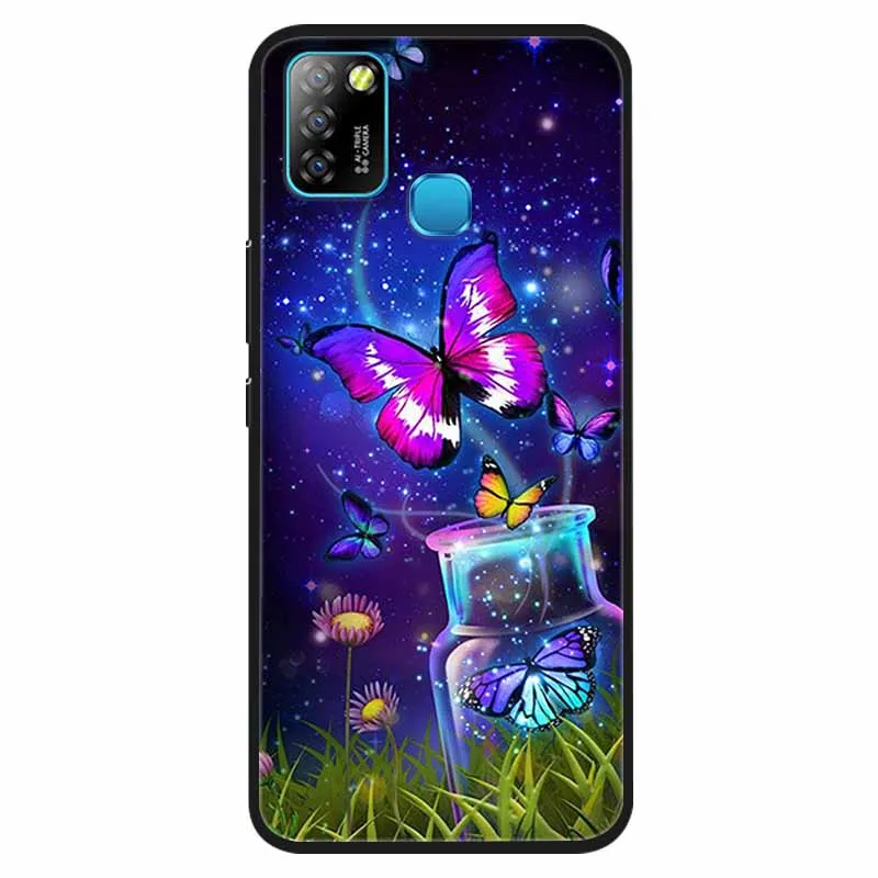 for infinix smart 6 case marble soft silicone back case for infinix smart 5 phone cover for infinix hot10 lite smart5 x657 coque free global shipping