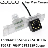 zjcgo ccd car rear view reverse back up parking waterproof camera for bmw 1 6 series i3 z4 e81 e87 f20 f21 f06 f12 f13 e89 coupe