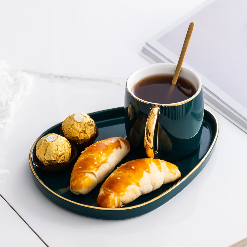 Набор винтажных фарфоровых кофейных чашек в европейском стиле креативные чашки