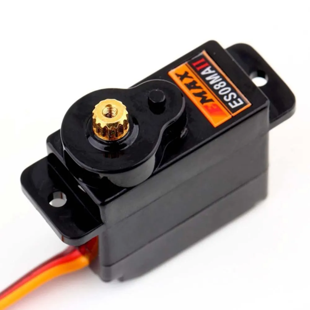 1 шт. EMAX ES08MA II Mini металлическая Шестерня аналоговые сервоприводы цифровые микро