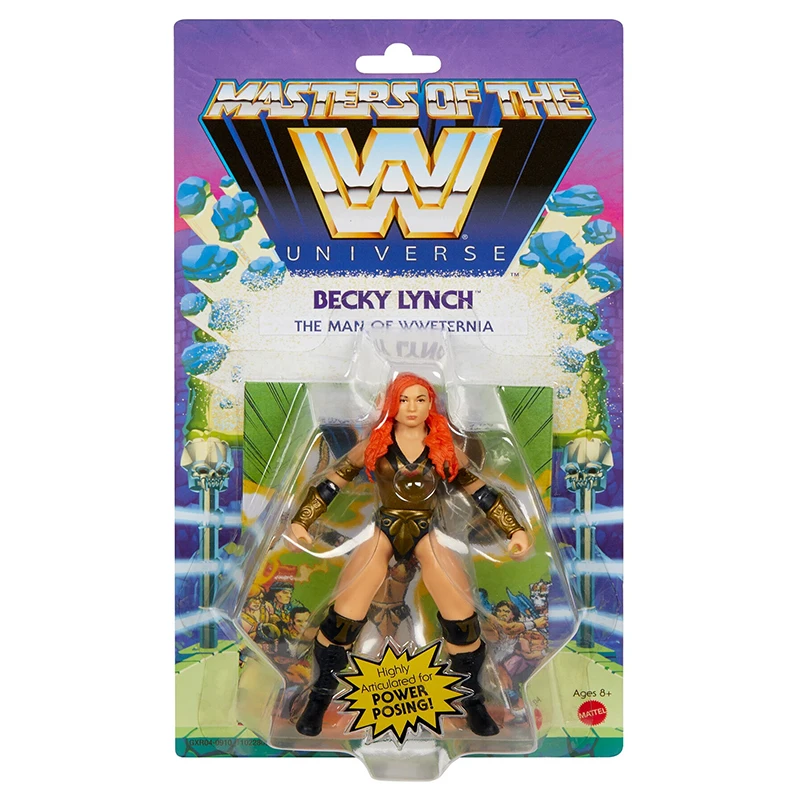 

MATTEL WWE Masters Of The WWE Universe 5.5inches Action Figure Becky Lynch Anime Collection Movie Model Free Shipping