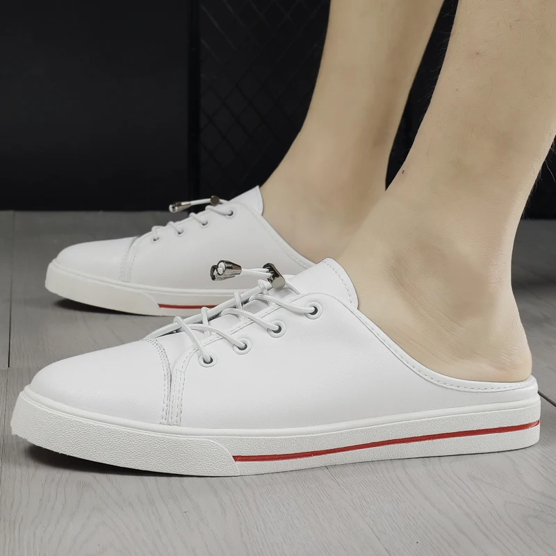 Новинка Классические мужские дышащие ботинки из натуральной кожи Уличная обувь