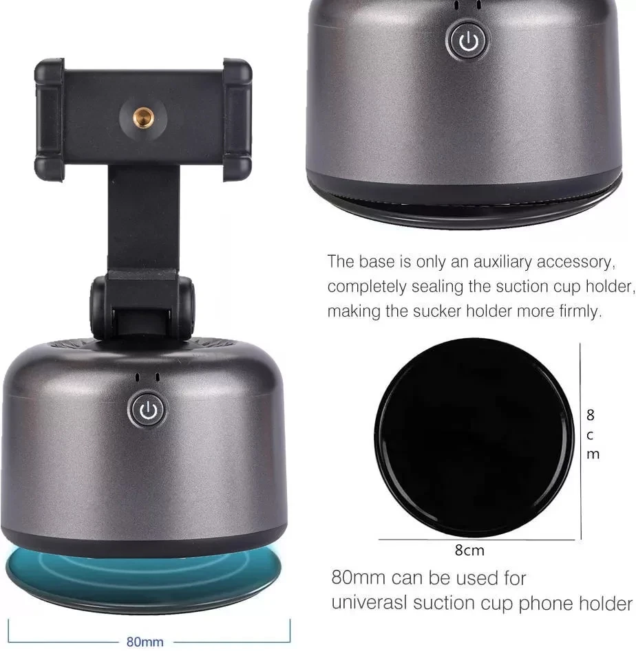 

APAI GENIE I II Auto Smart Shooting Selfie Stick 360 Rotation Face Object Tracking Camera Smart Phone Shoot Mount Tripod Holder