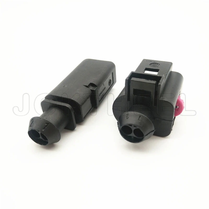 1-20 комплектов Комплект 1,5mm 2 контактный Мужской Женский Разъем для датчика Автомобильный катушка зажигания Разъем для Audi VW EOS Гольф 1J0973802 1J0973702