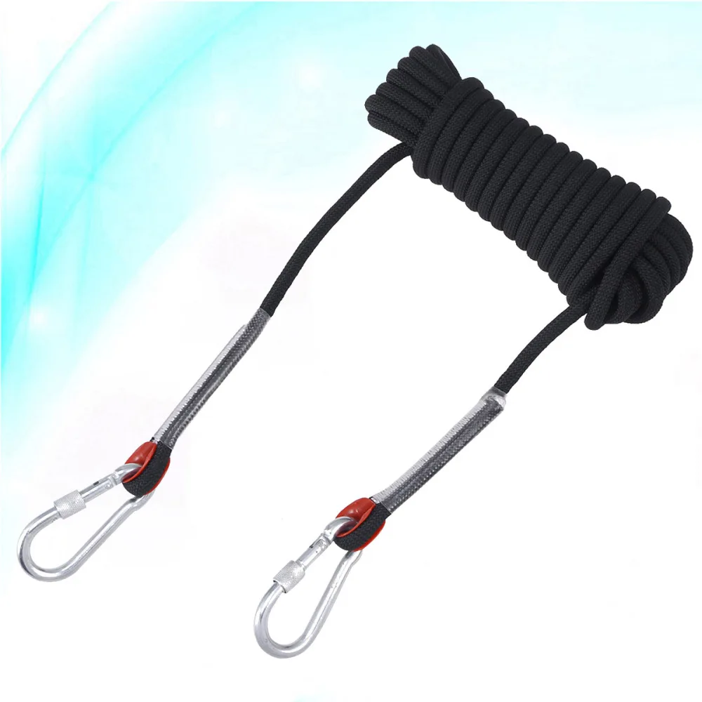 

10M 10mm Thickness Tree Climbing Safety Sling Rappelling Rope Auxiliary Cord Equipment (Random Color)