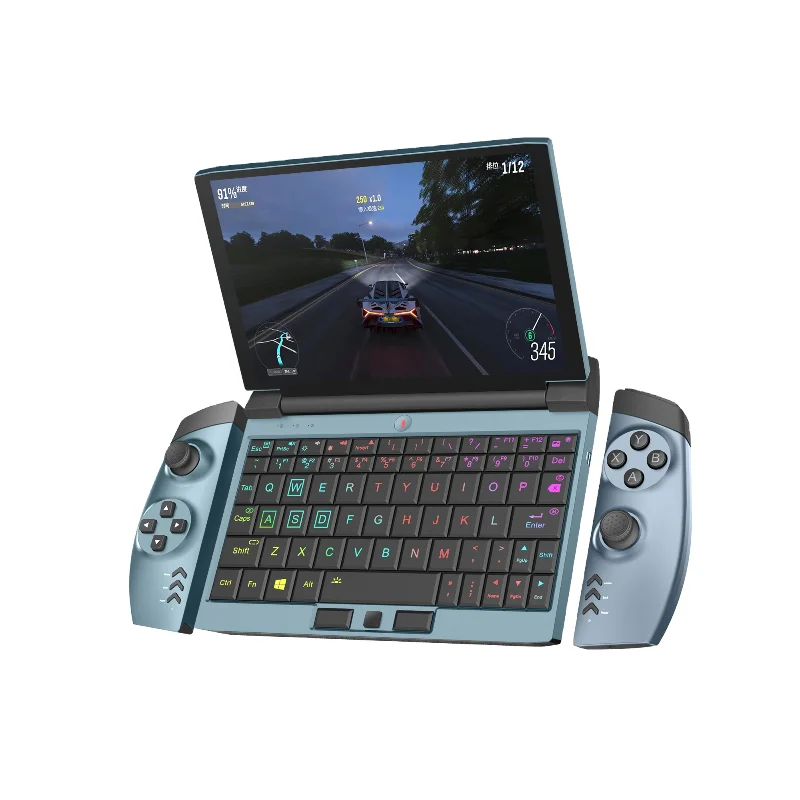 

12000mAh larger battery notebook computer 7 inch netbooks Handheld Game Console mini Pocket gaming Laptop