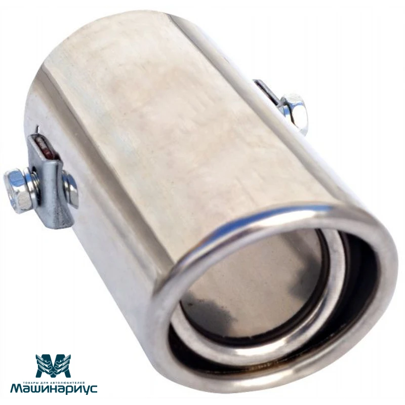 Насадка на глушитель автомобиля из нержавеющей стали &quotСпорт 1&quot|Шумоглушители|