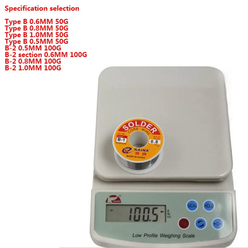 Новый 100g 0 6/0 8/1/1.2 63/37 поток 2.0% 45FT свинцово-оловянные оловянный припой канифольное