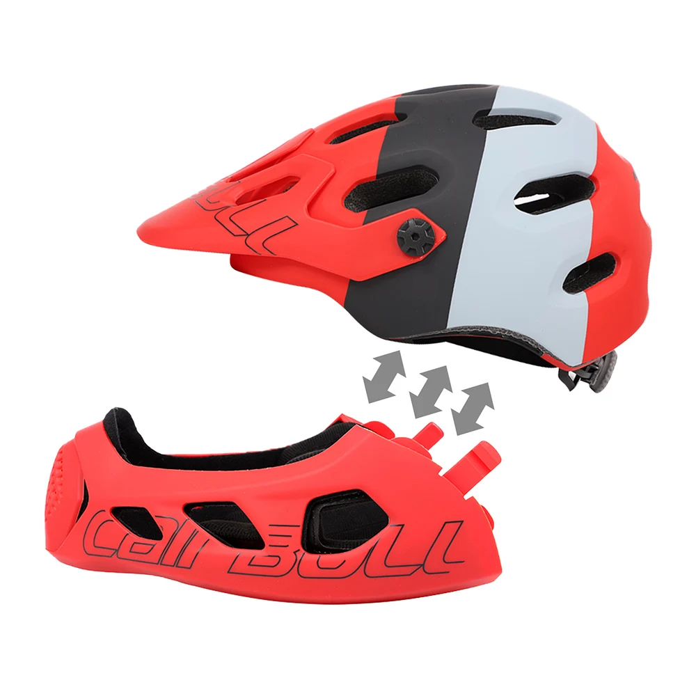 

Adult Full Covered Helmet Mountain Bike Helmet Motorcycle Bike MTB Full Face Helmet MTB Mountain Helmet Bike BMX Enduro XC