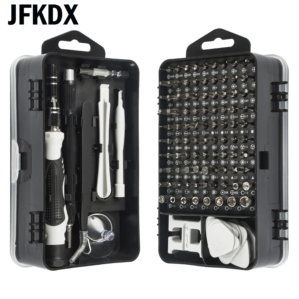 

117 in 1 Screwdriver Set Mini Precision Screwdriver Clock Table Mobile Phone Device Home Screw Driver Bits Repair Tools Sets Kit