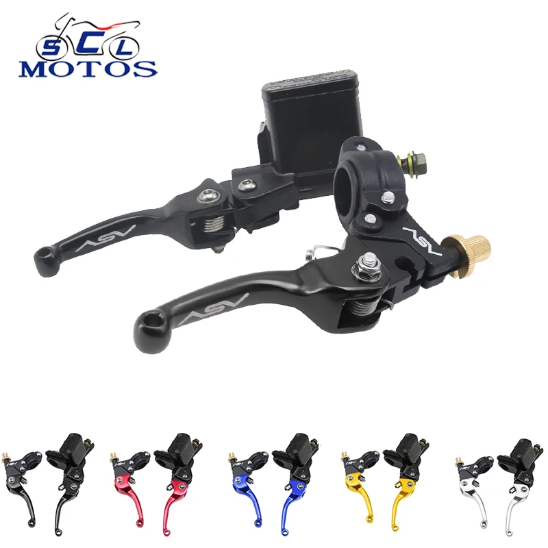 Алюминиевый длинный/короткий складной тормоз и рычаг сцепления sclmos asv CNC с