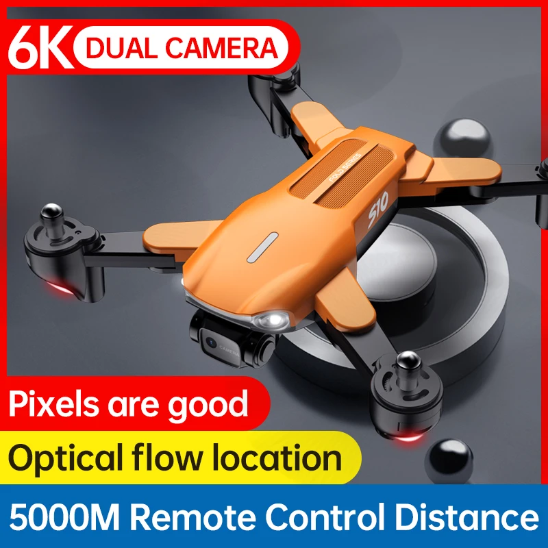 Дрон S10 Профессиональный складной с HD-камерой 6 к Wi-Fi FPV |