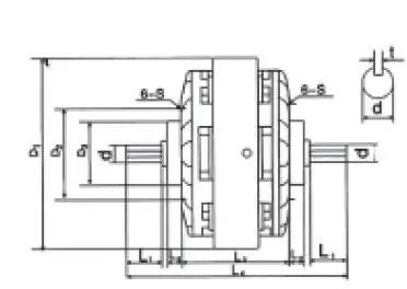 Магнитный флексографский клатч серии с двойным валом 50 нм|Оборудование для