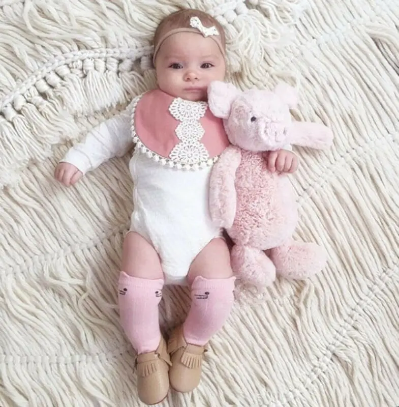 Pudcoco-medias de algod&oacute;n con dibujos animados para ni&ntilde;os y ni&ntilde;as, medias altas hasta la rodilla, c&aacute;lidas, accesorios de dibujos animados para gatos, 0-4T-2