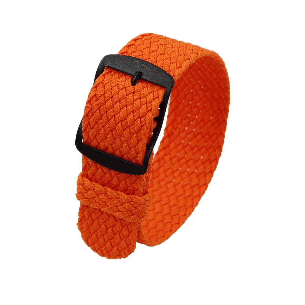 Ремешок нейлоновый для мужских наручных часов Perlon сменный винтажный браслет с
