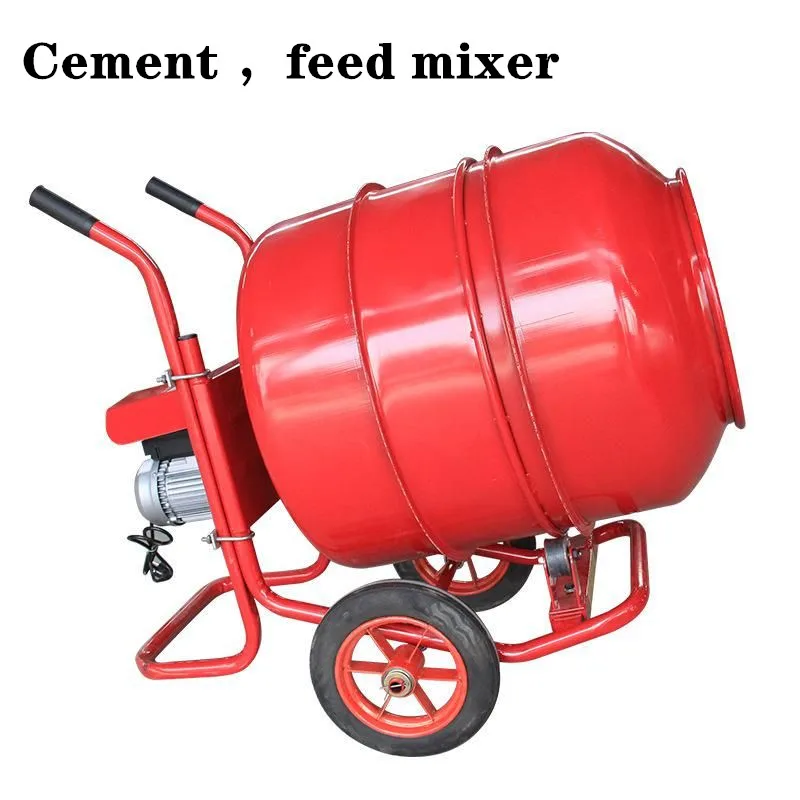 Бетономешалка бетономешалка для бетона Электрический бытовой небольшой миксер