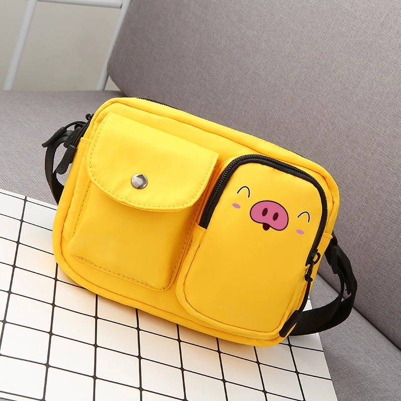 Милые миленькие в японском стиле (Каваий) счастливая свинка сумки через плечо для