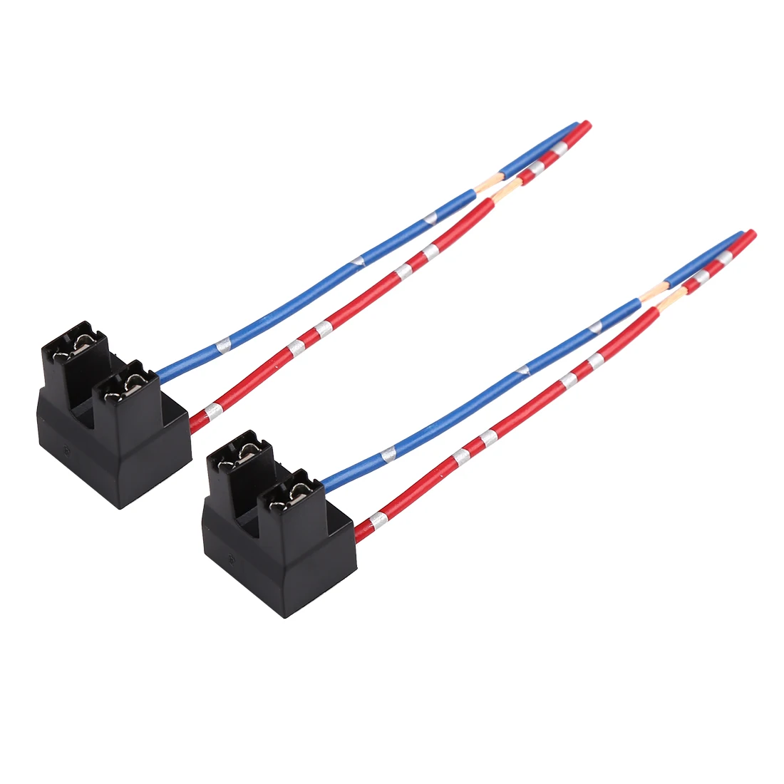 

Uxcell 12 В постоянного тока H7 Автомобильная фара с гнездом для головсветильник лампы, лампа с жгутом проводов, соединительный элемент, 2 шт.