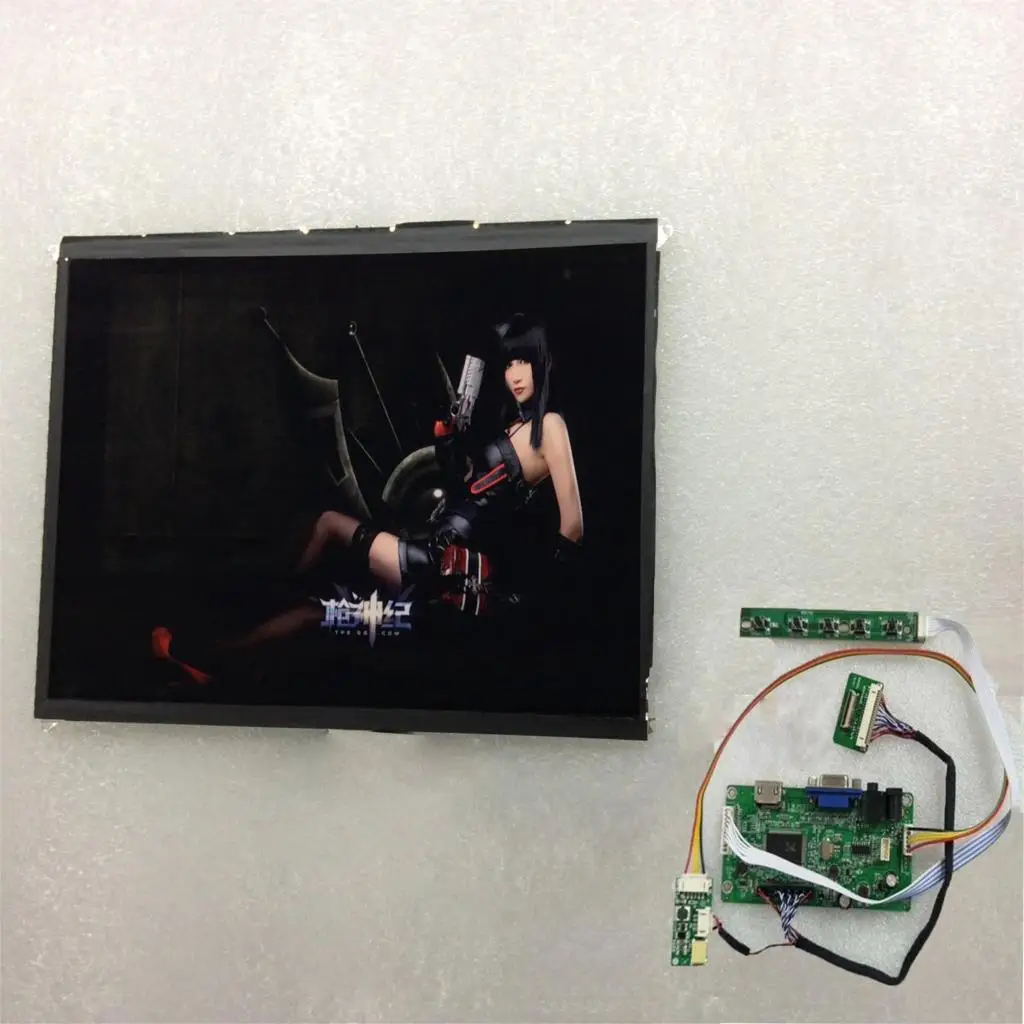 E& M 9,7 дюймов 2048*1536 ips 2K retina монитор экран ЖК-модуль HDMI ТВ Портативный Raspberry Pi 3 Xbox PS4 антенна дисплей плеер